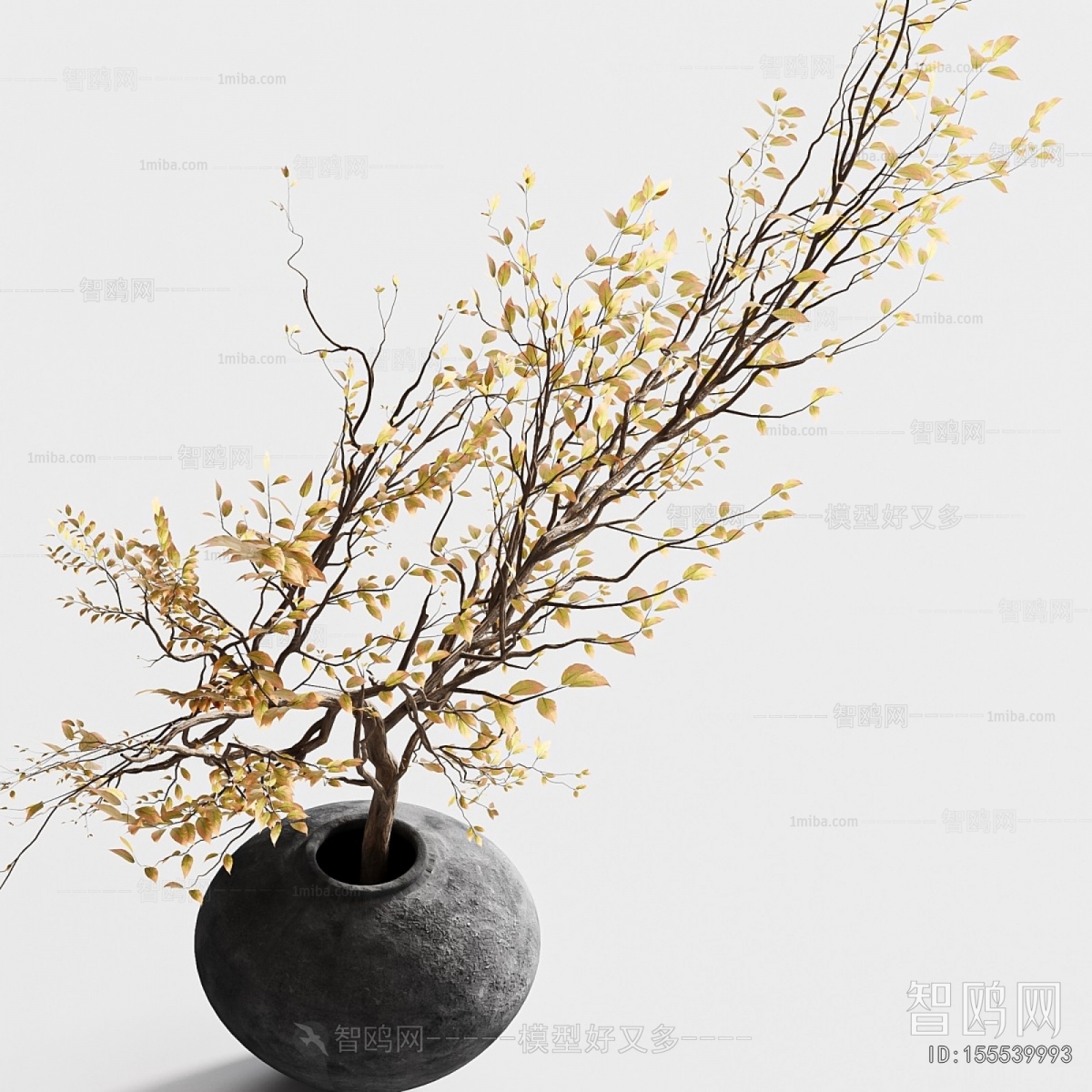 Wabi-sabi Style Dried Branch