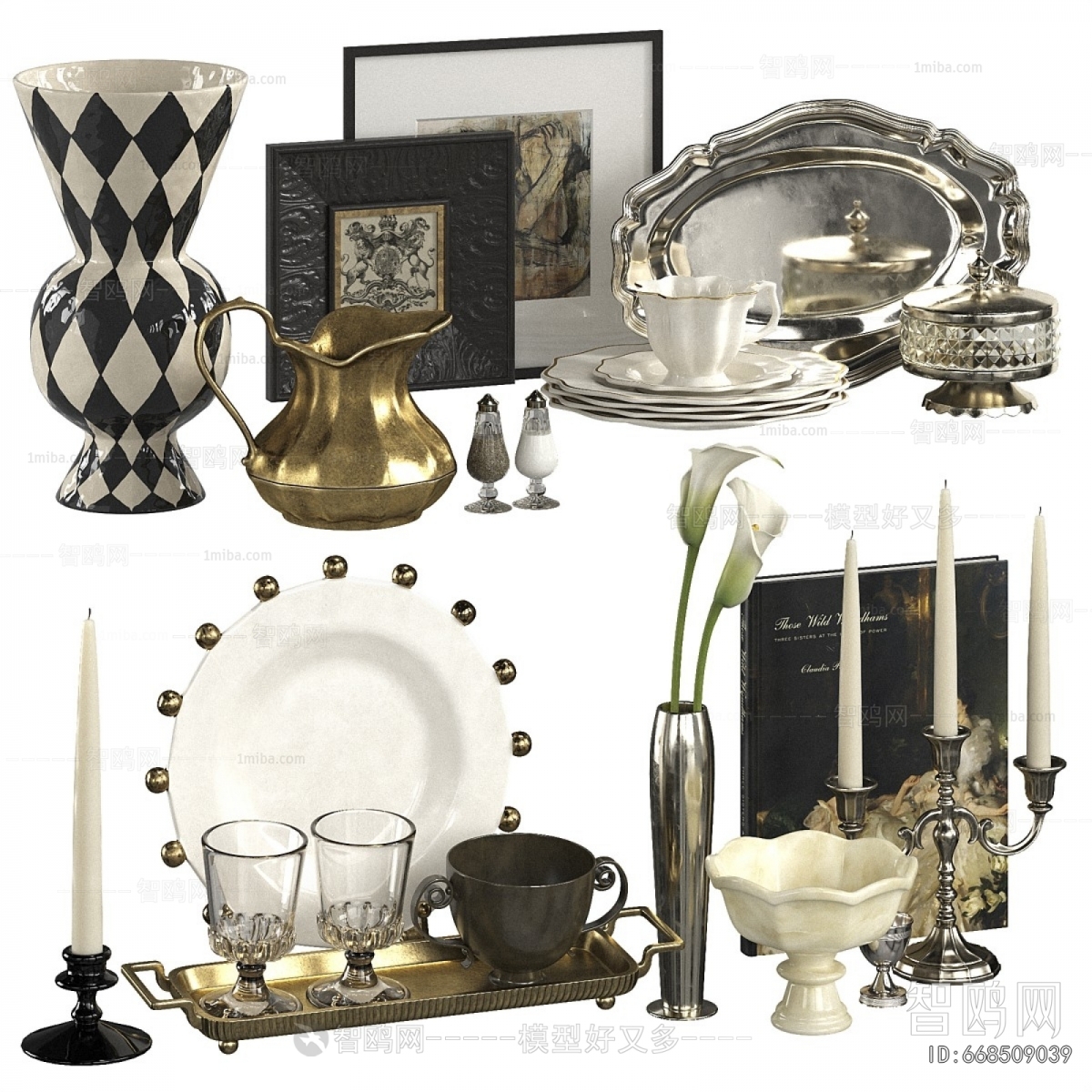French Style Decorative Set