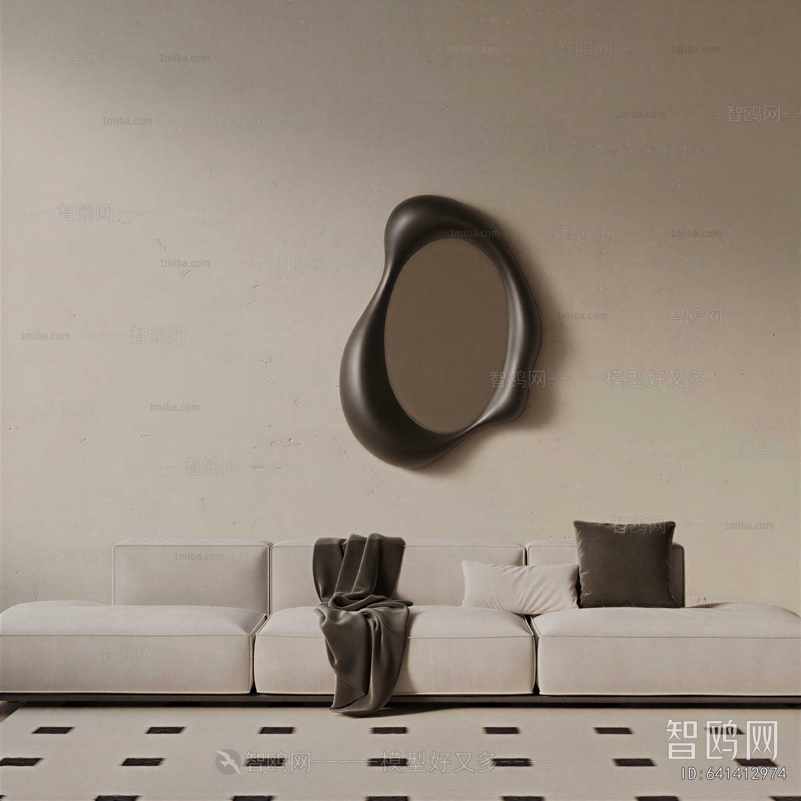 Modern Three-seat Sofa