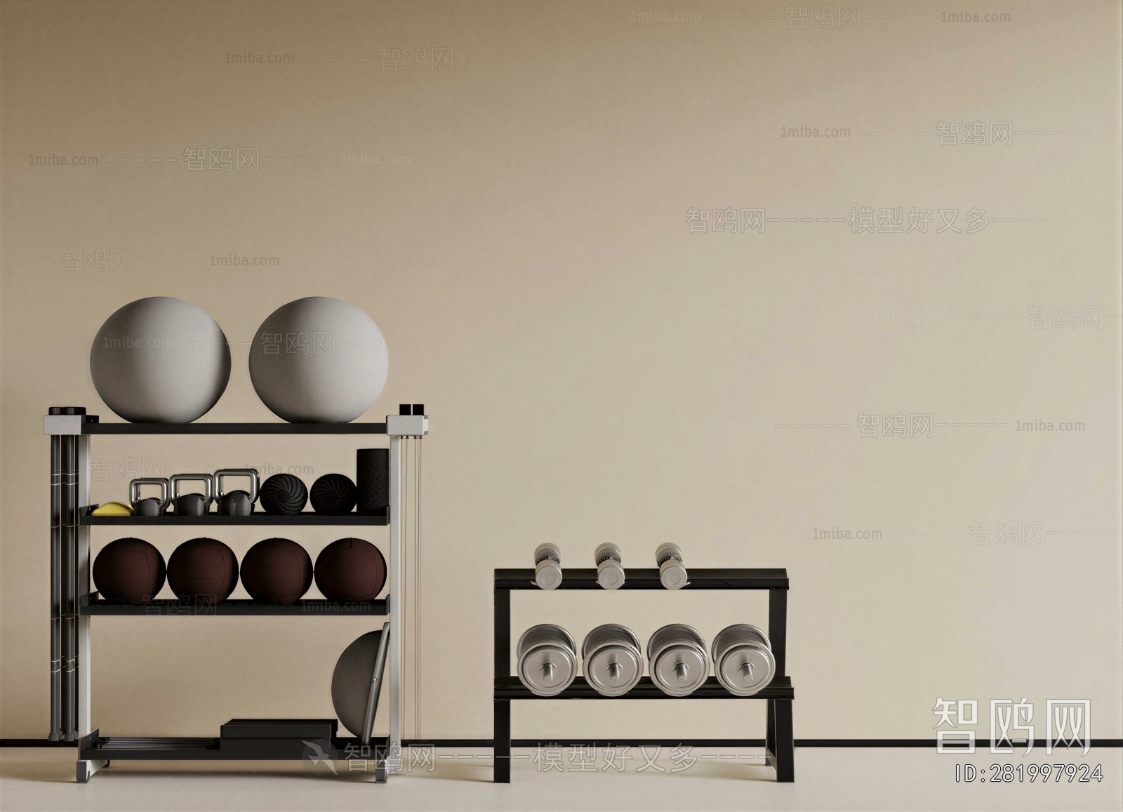 Modern Fitness Equipment