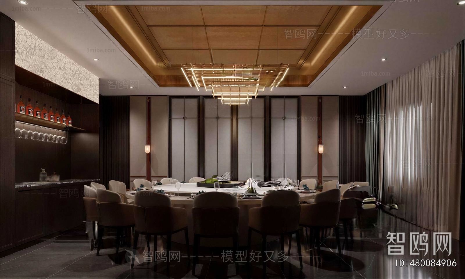 New Chinese Style Restaurant Box