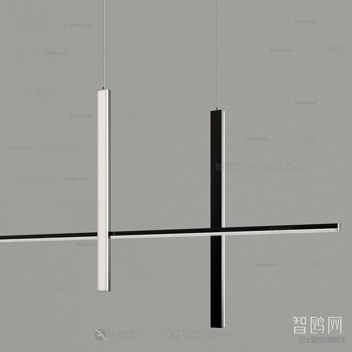 Modern Long Chandelier