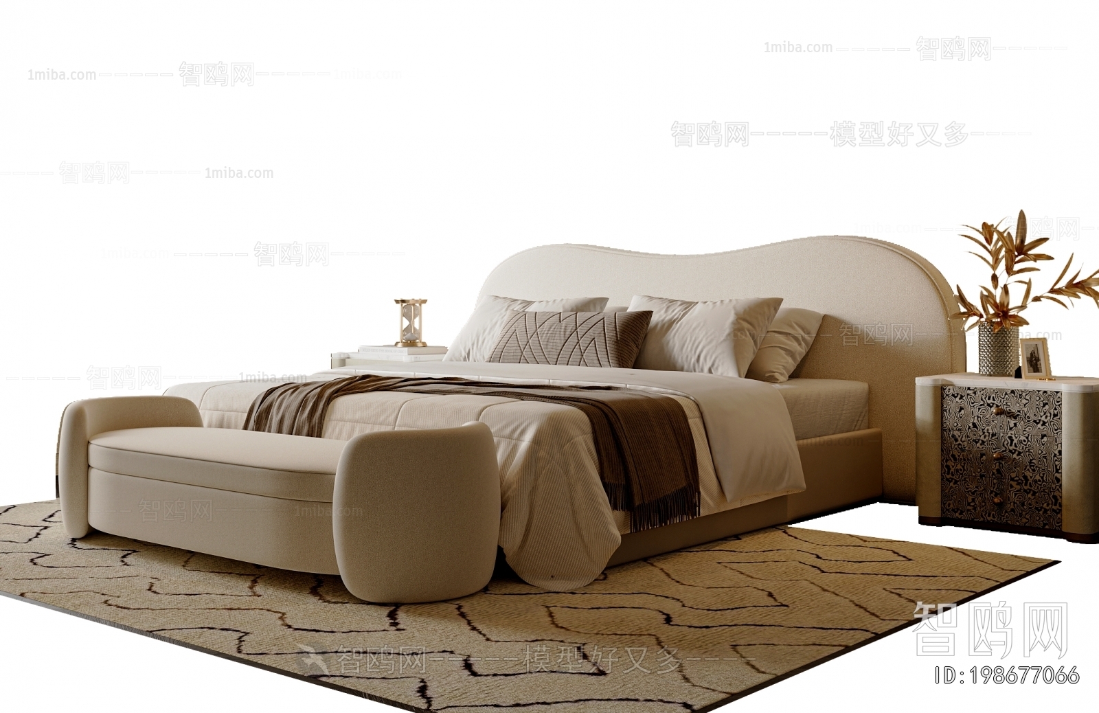 Modern Double Bed