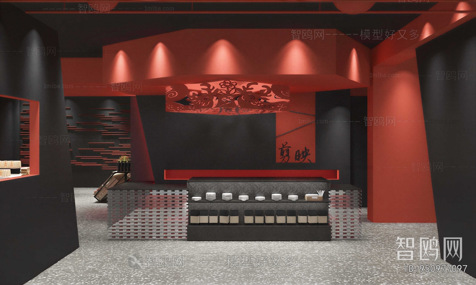 New Chinese Style Exhibition Hall