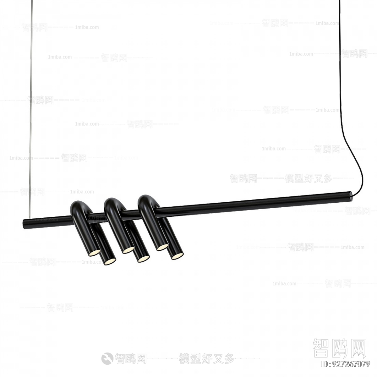 Modern Long Chandelier