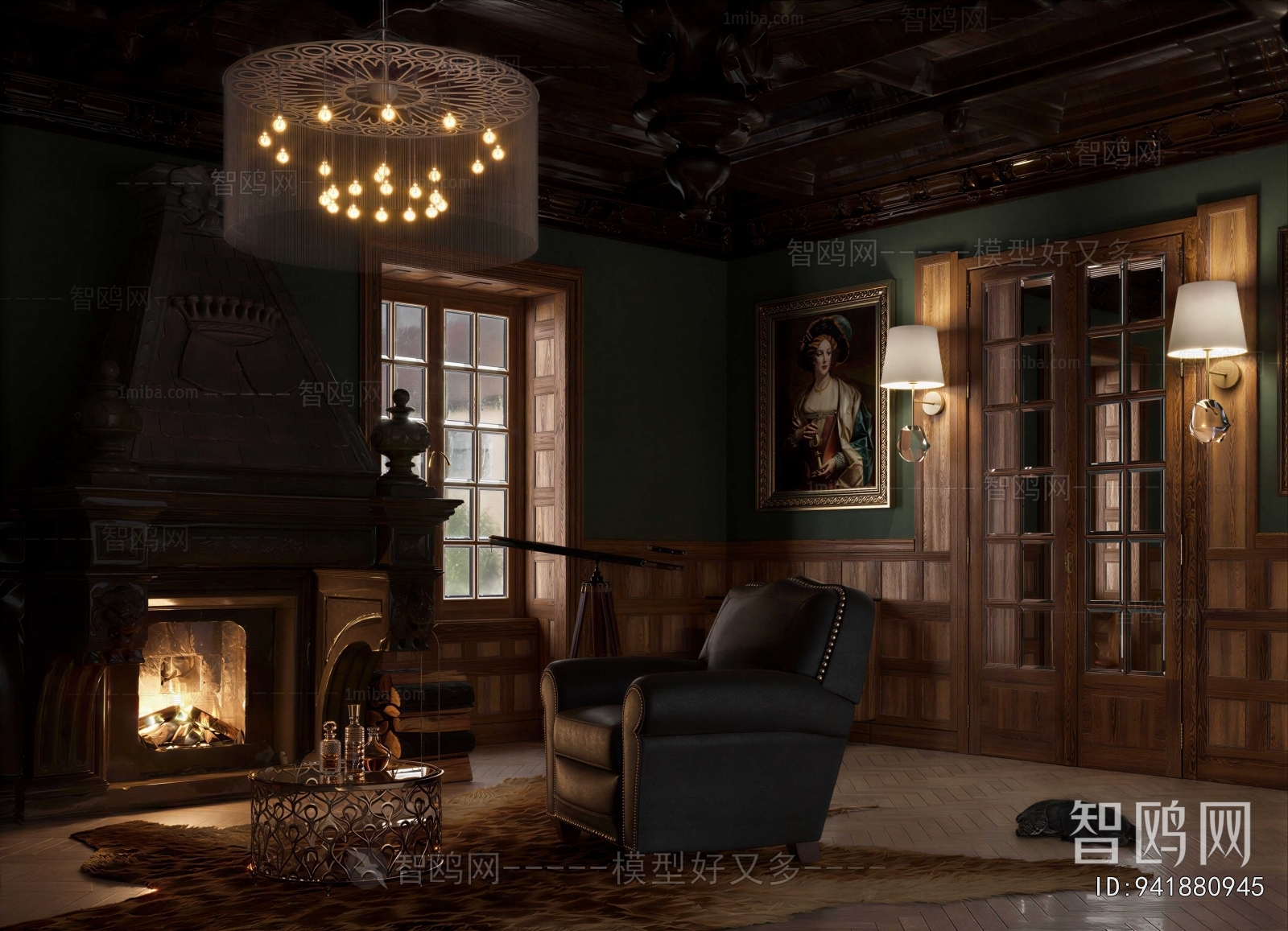 European Style A Living Room