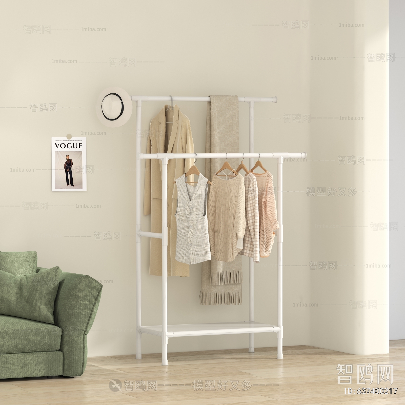Modern Coat Hanger