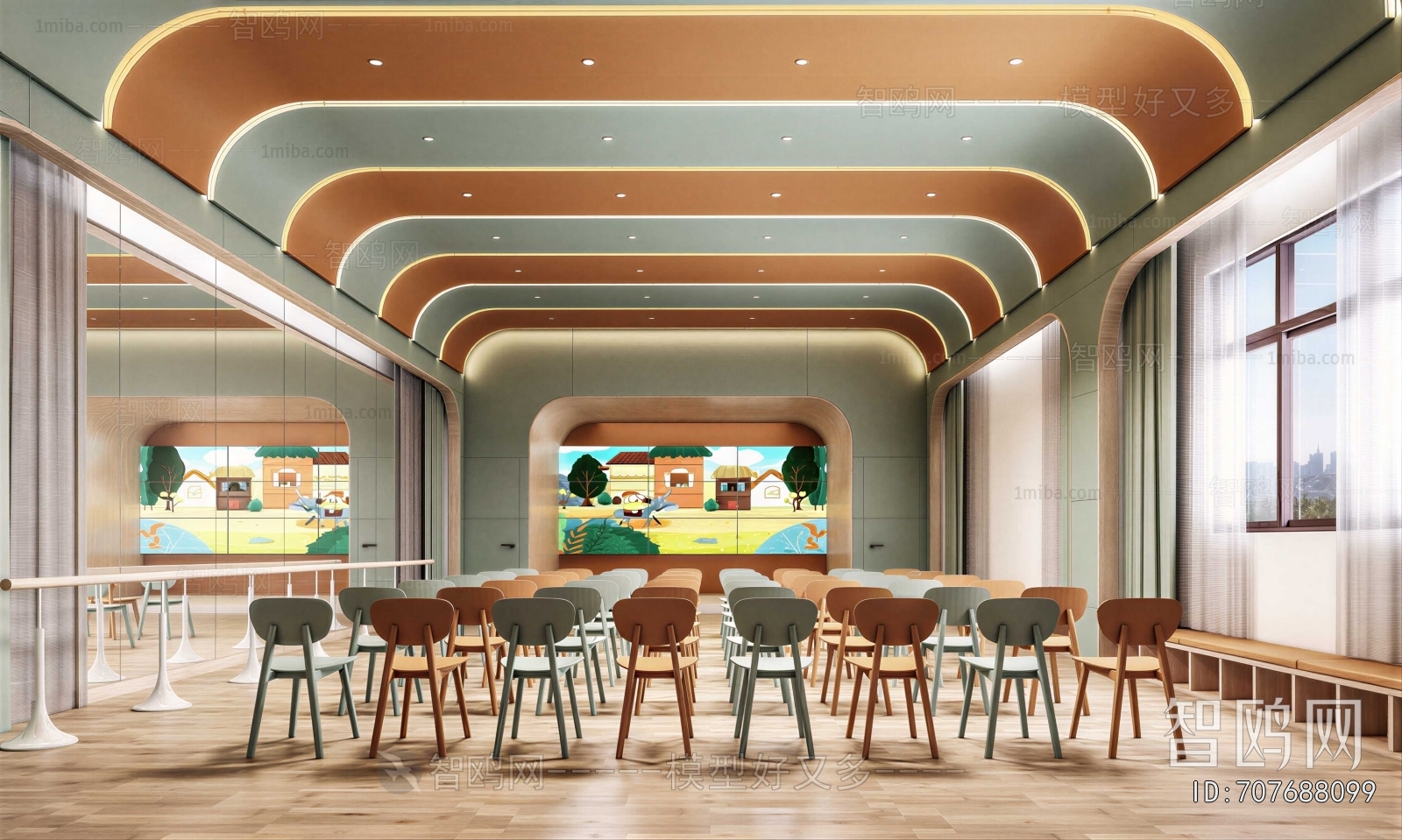 Modern Children's Playroom