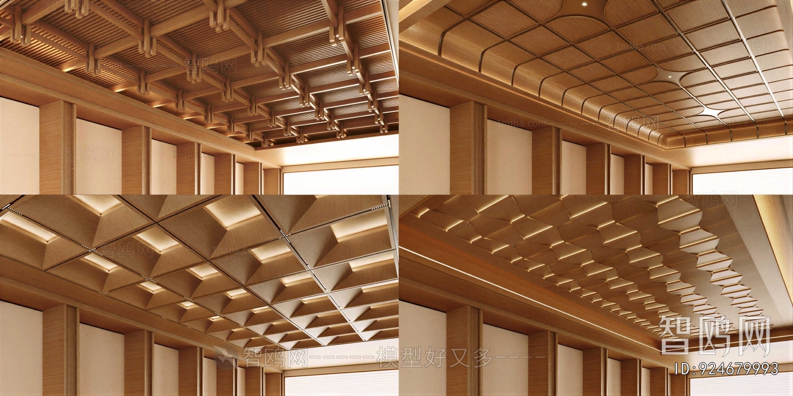 New Chinese Style Suspended Ceiling