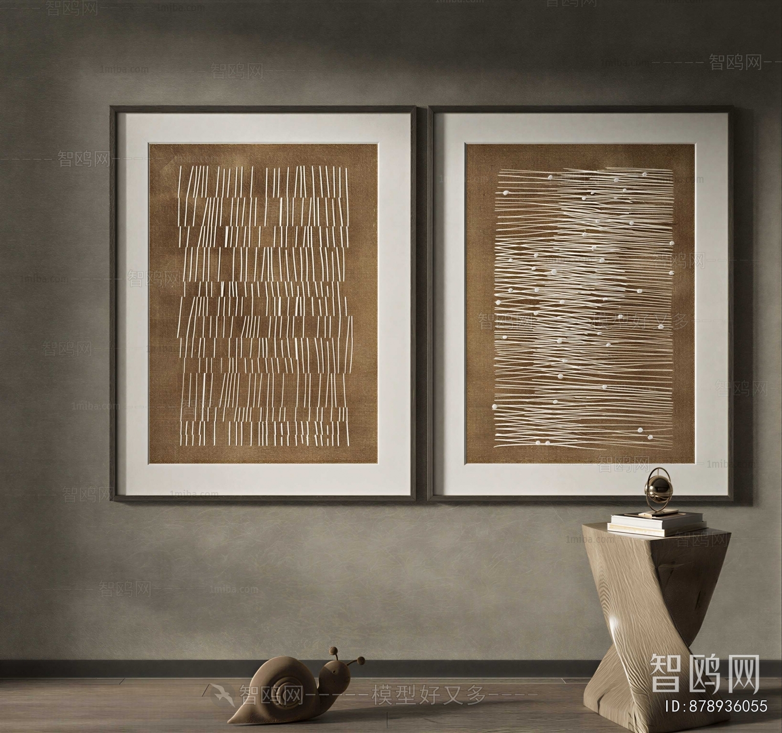 Wabi-sabi Style Painting