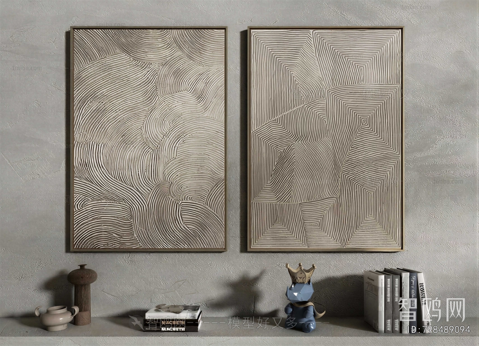 Wabi-sabi Style Painting