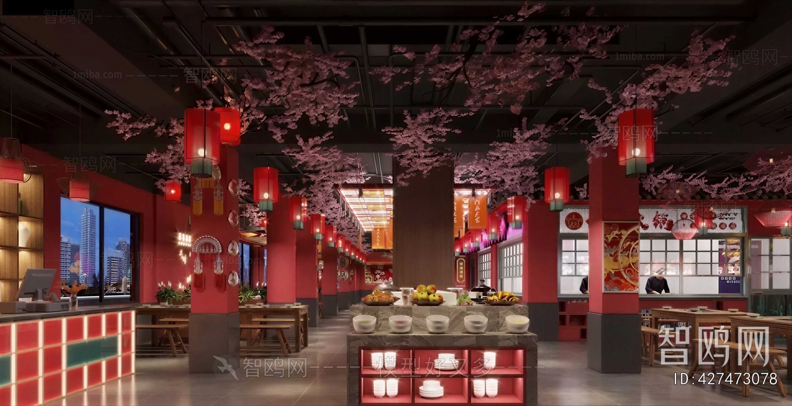 Modern Hot Pot Restaurant