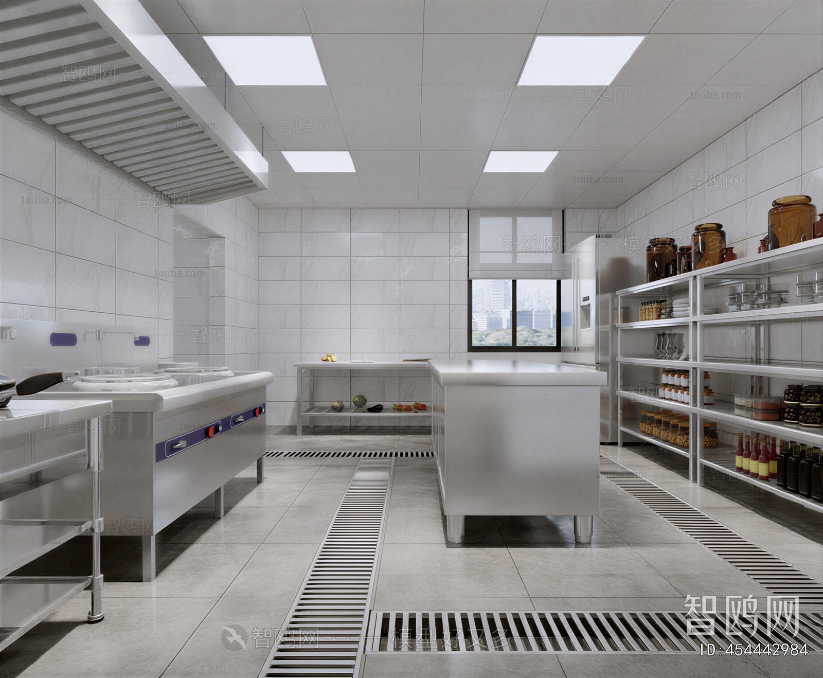 Modern Central Kitchen