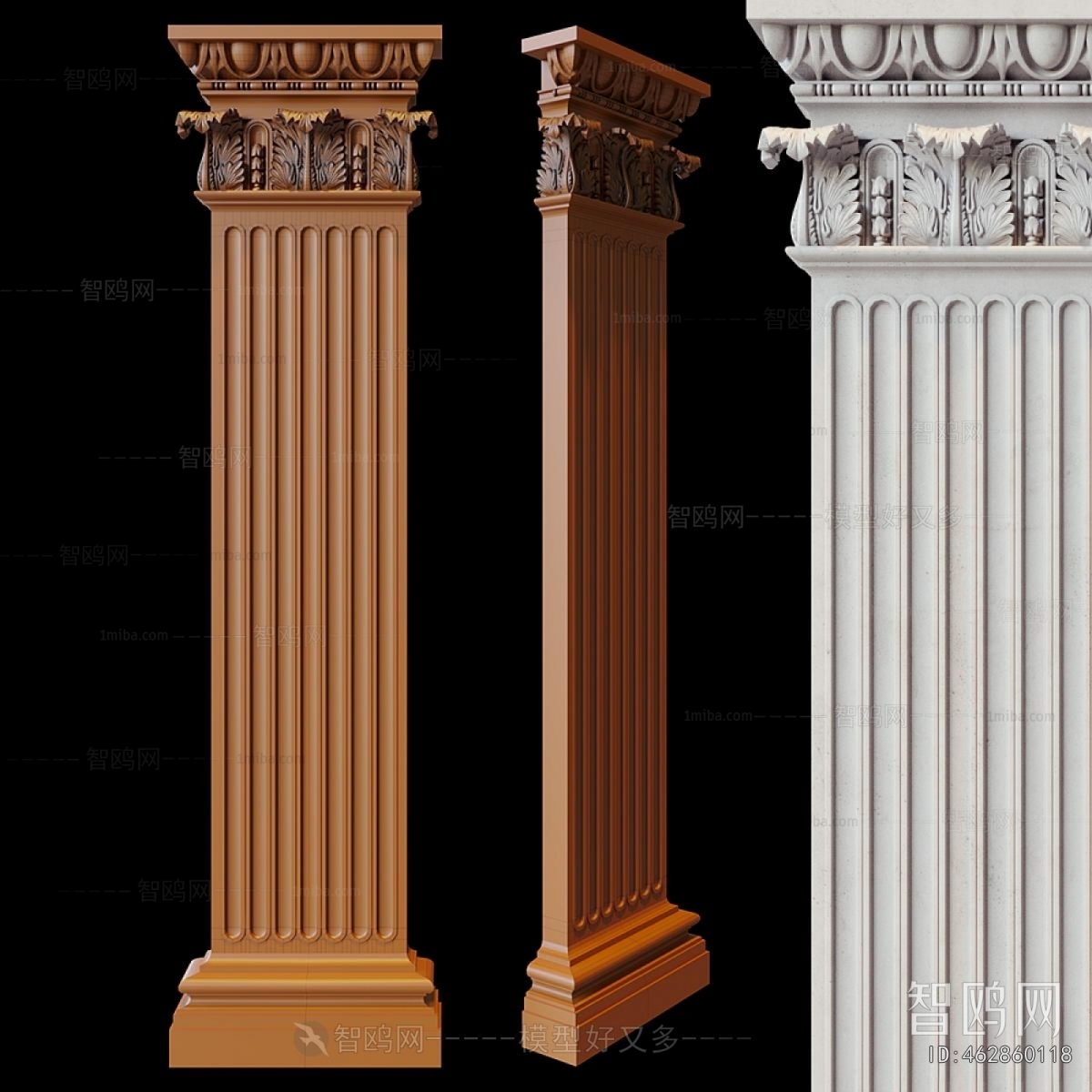European Style Roman Pillar