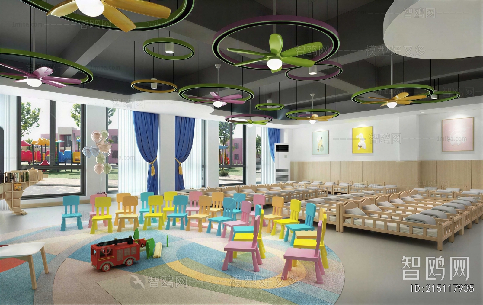 Modern Kindergarten Classrooms