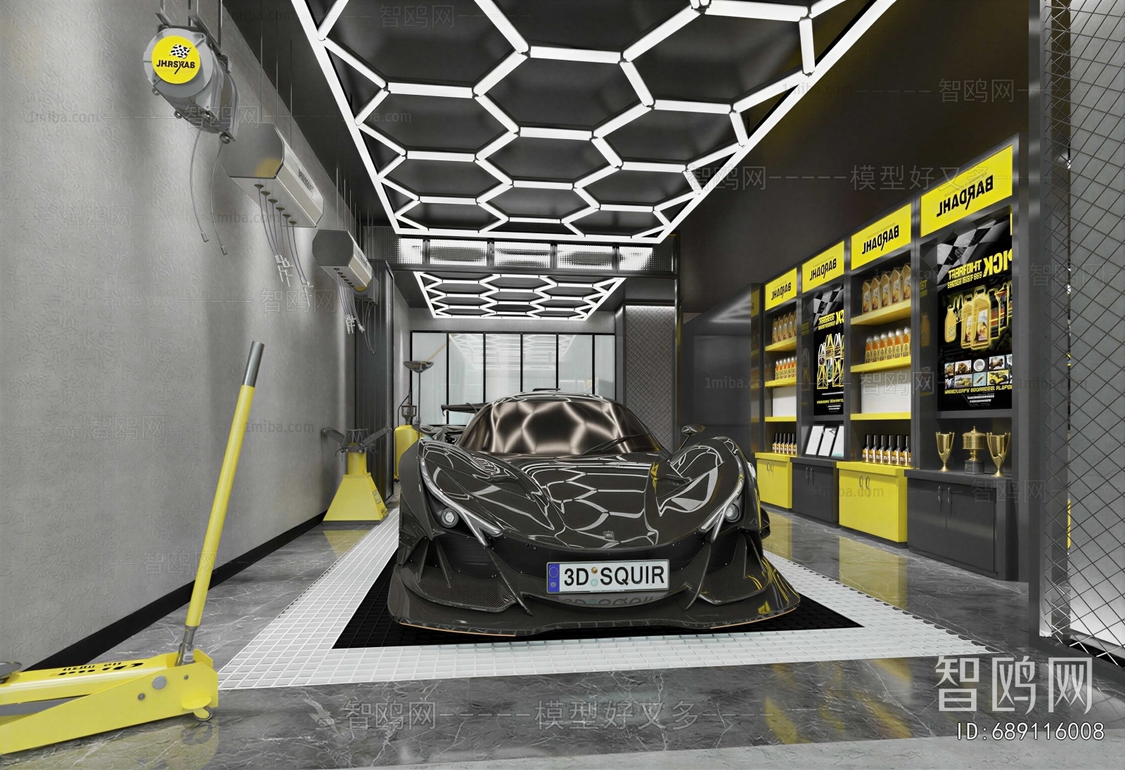 Modern Automobile Repair Shop