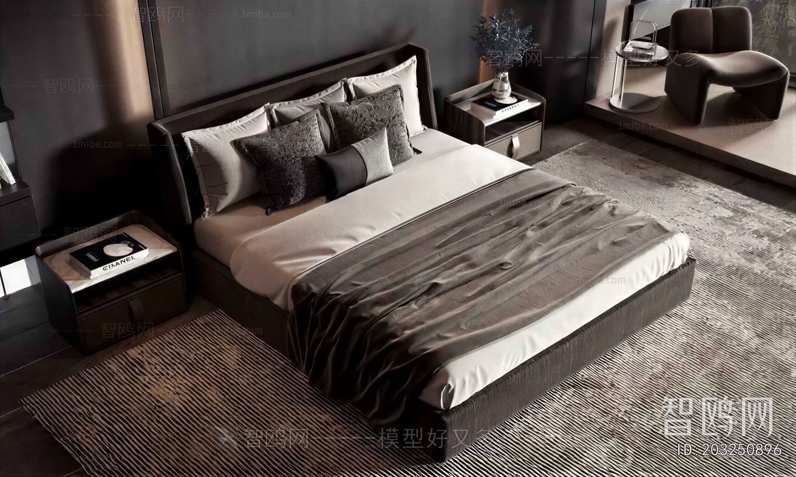 Modern Double Bed