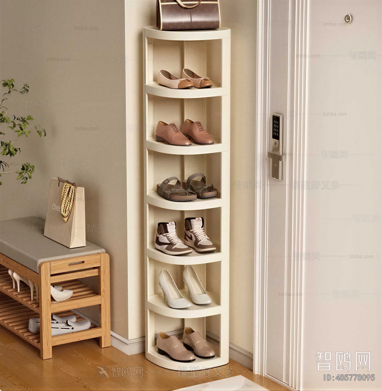 Modern Shoe Cabinet