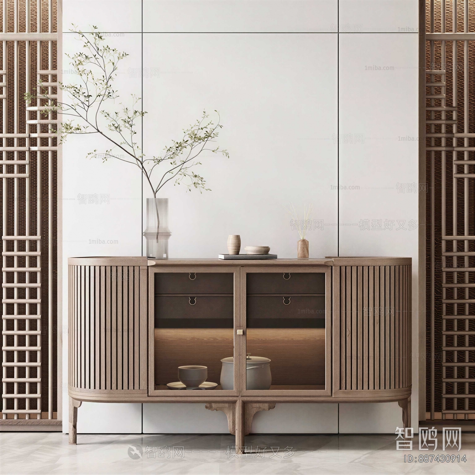 New Chinese Style Sideboard