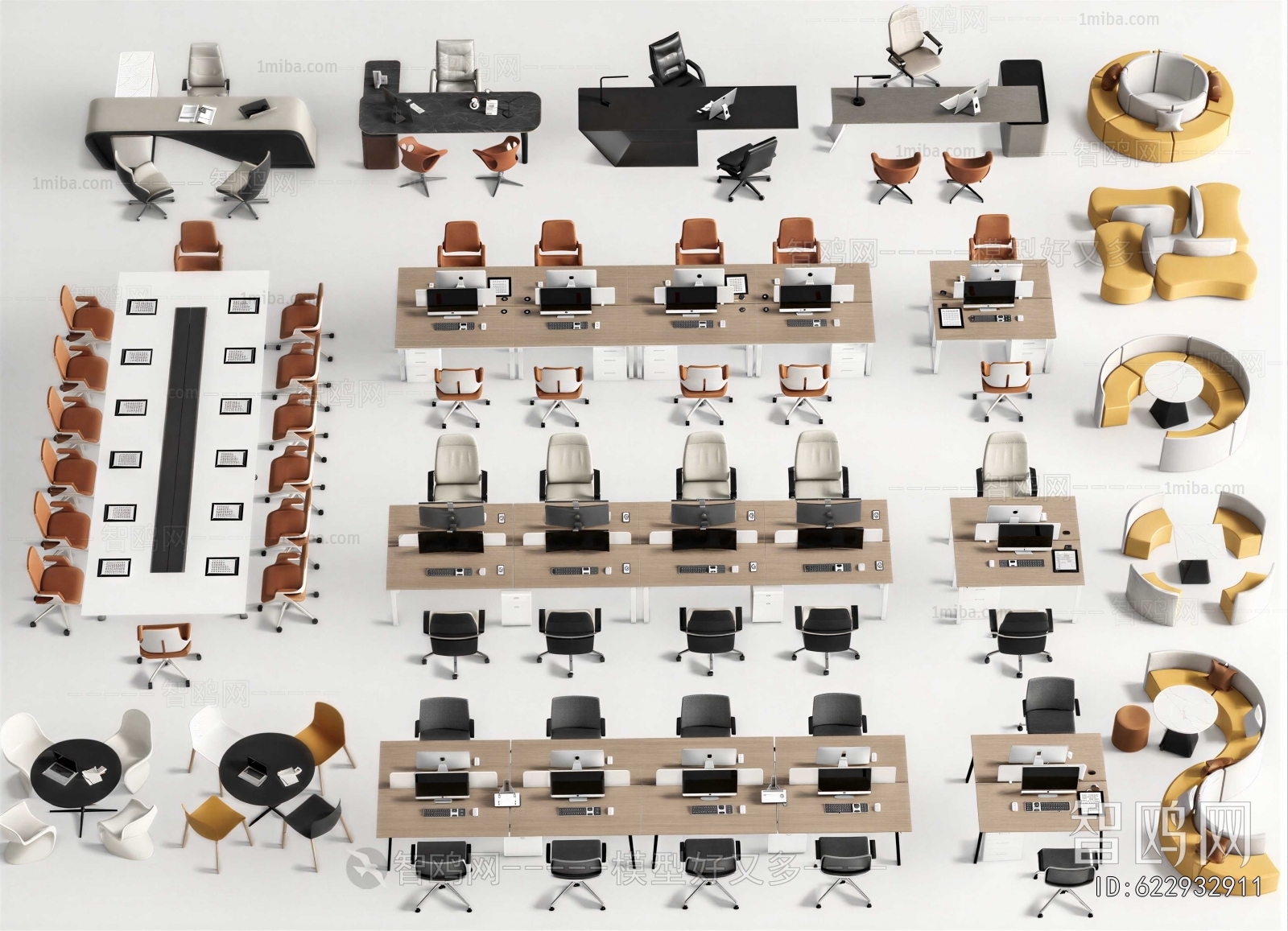 Modern Office Desk And Chair