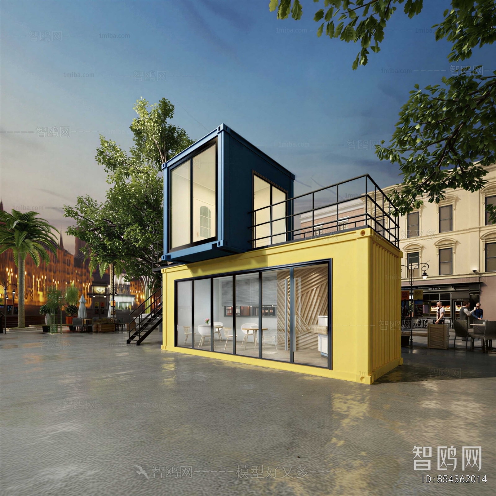 Modern Building Appearance