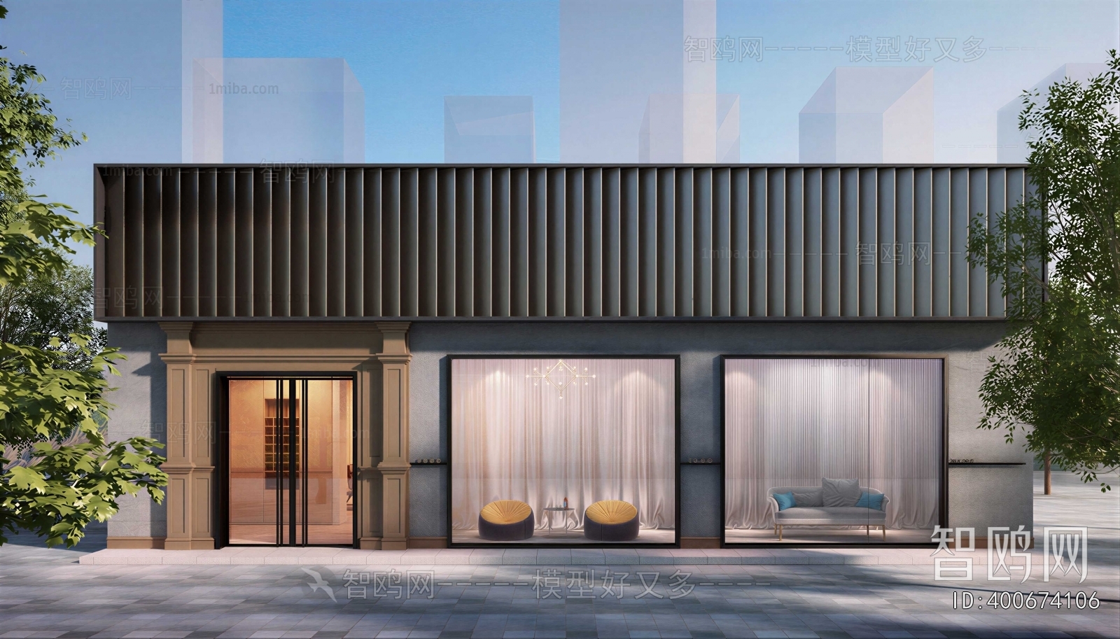 Modern Facade Element