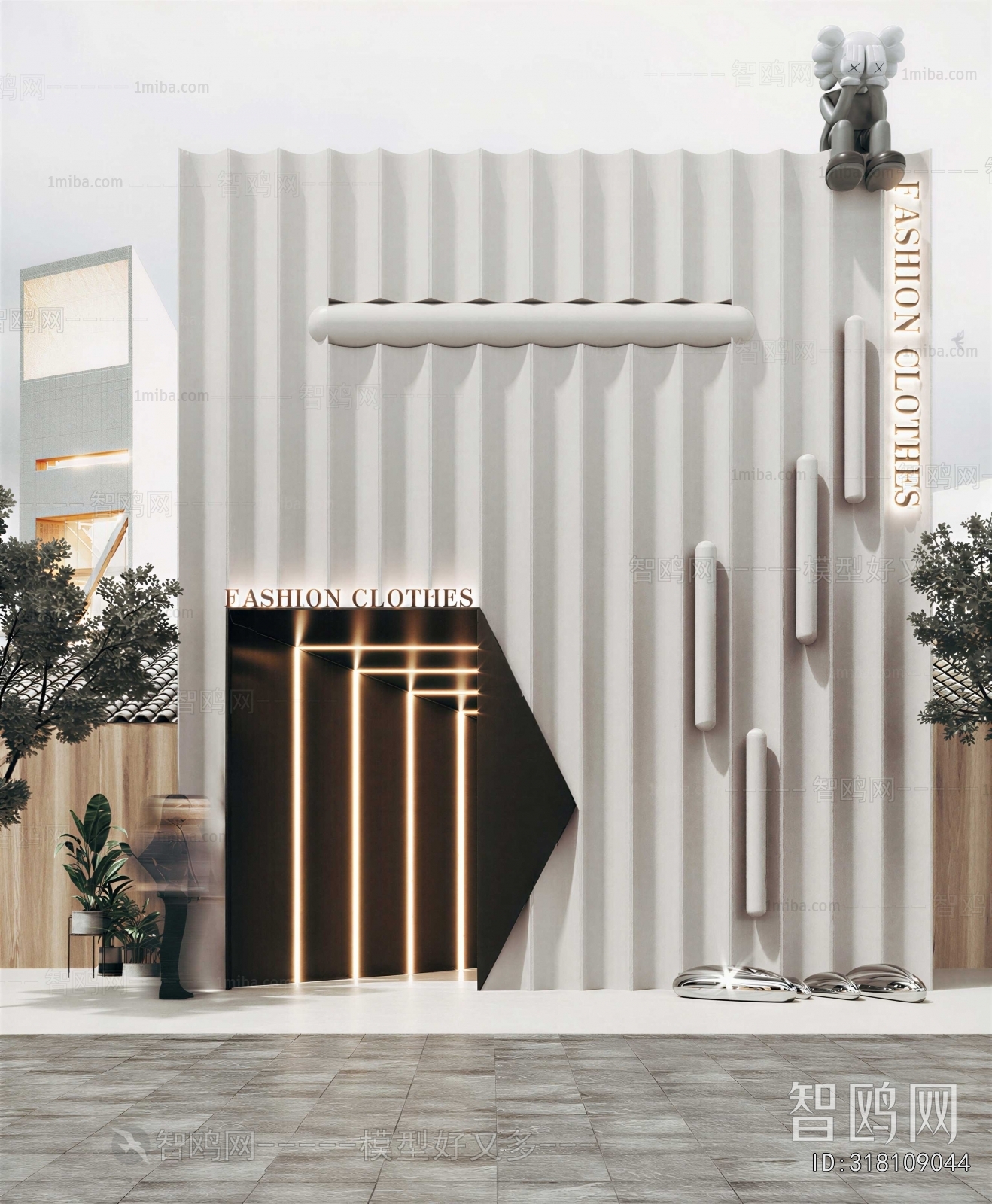 Modern Facade Element