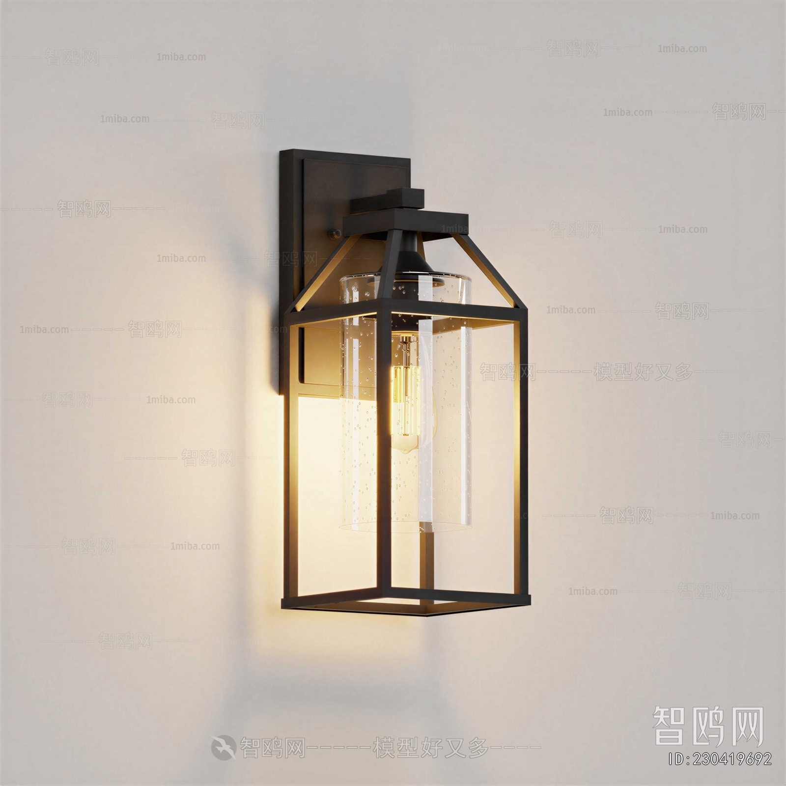 Industrial Style Wall Lamp
