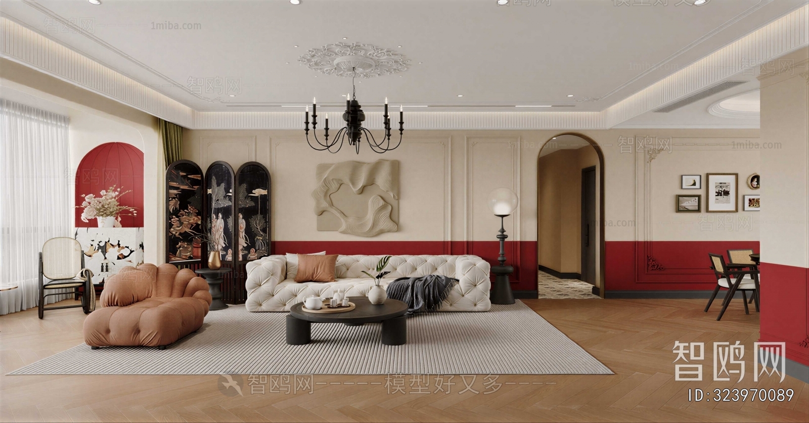 French Style A Living Room