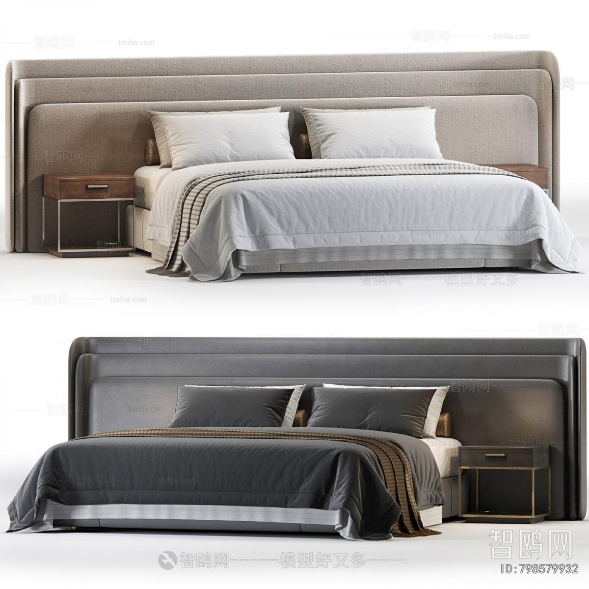 Modern Double Bed