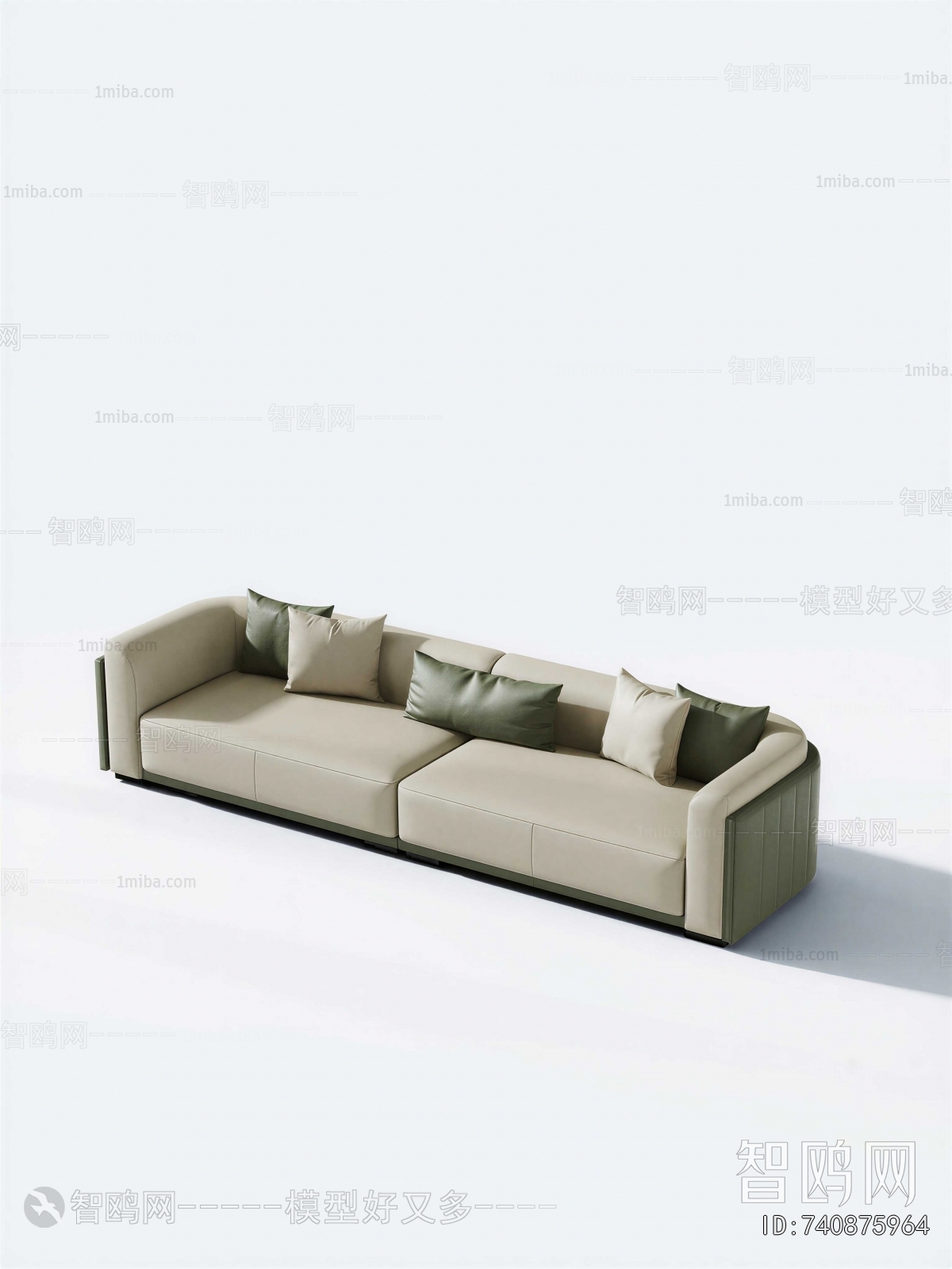 Modern Multi Person Sofa
