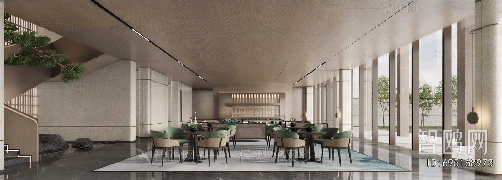 New Chinese Style Negotiation Area