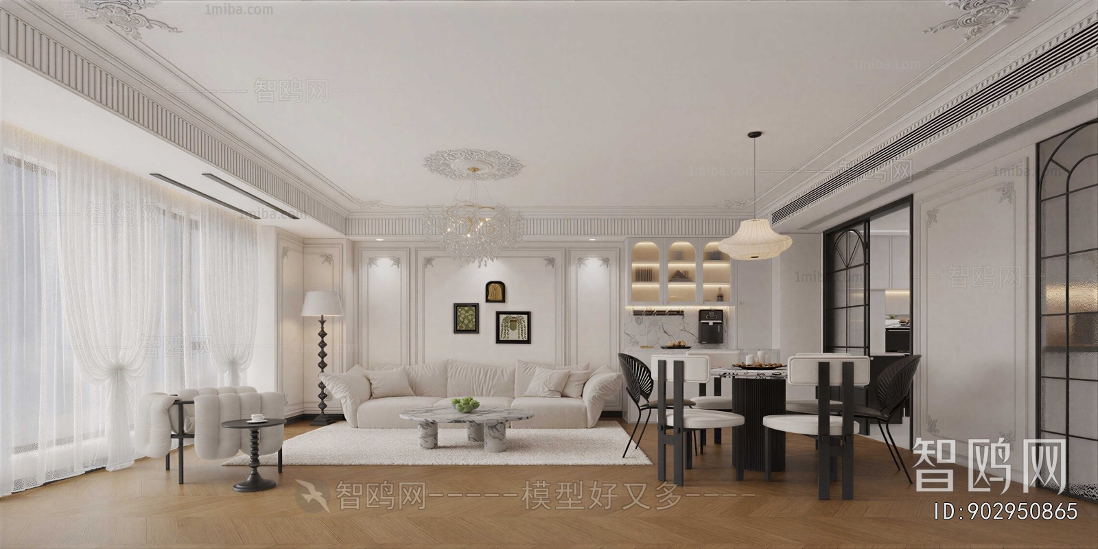 French Style A Living Room