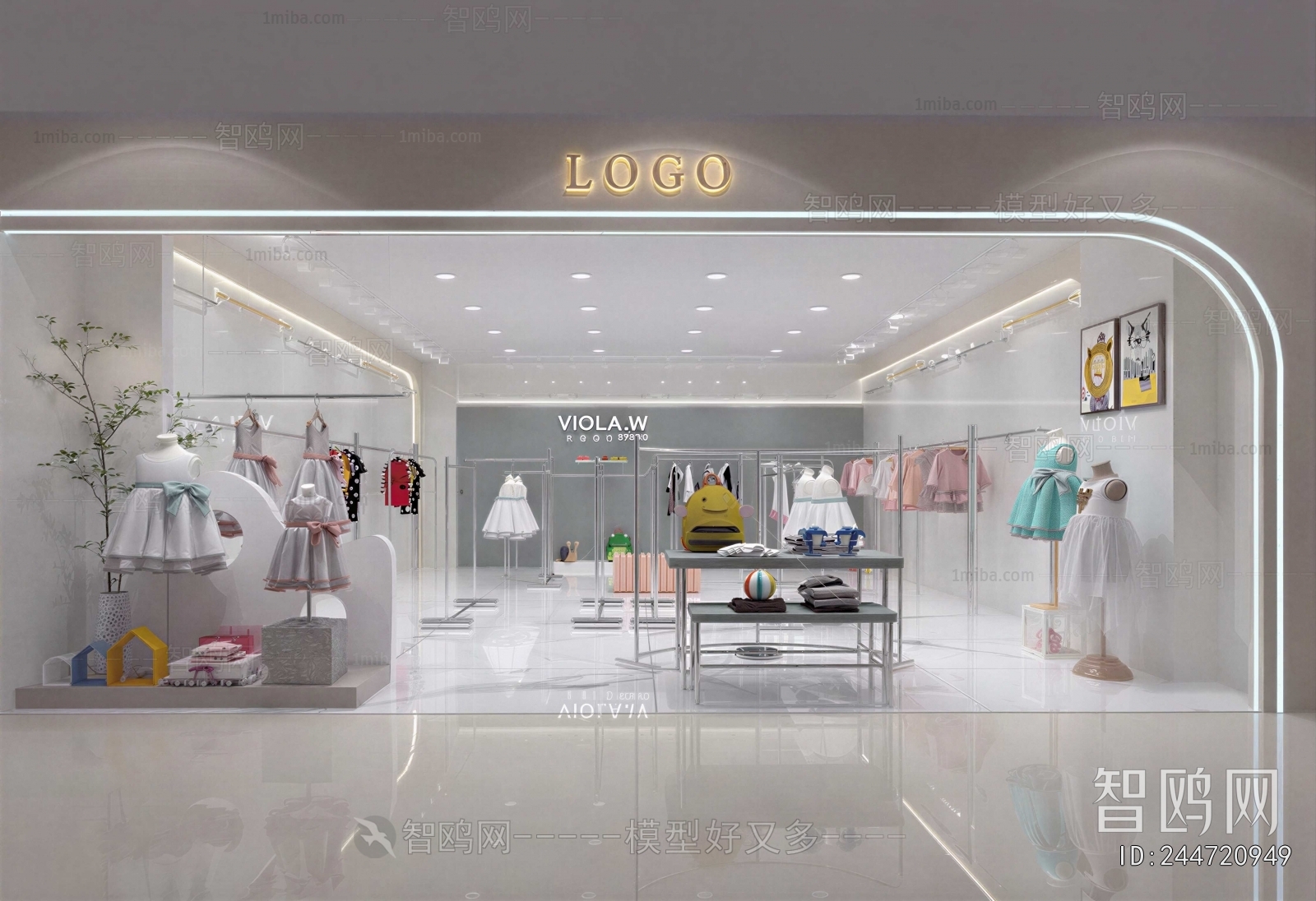 Modern Clothing Store