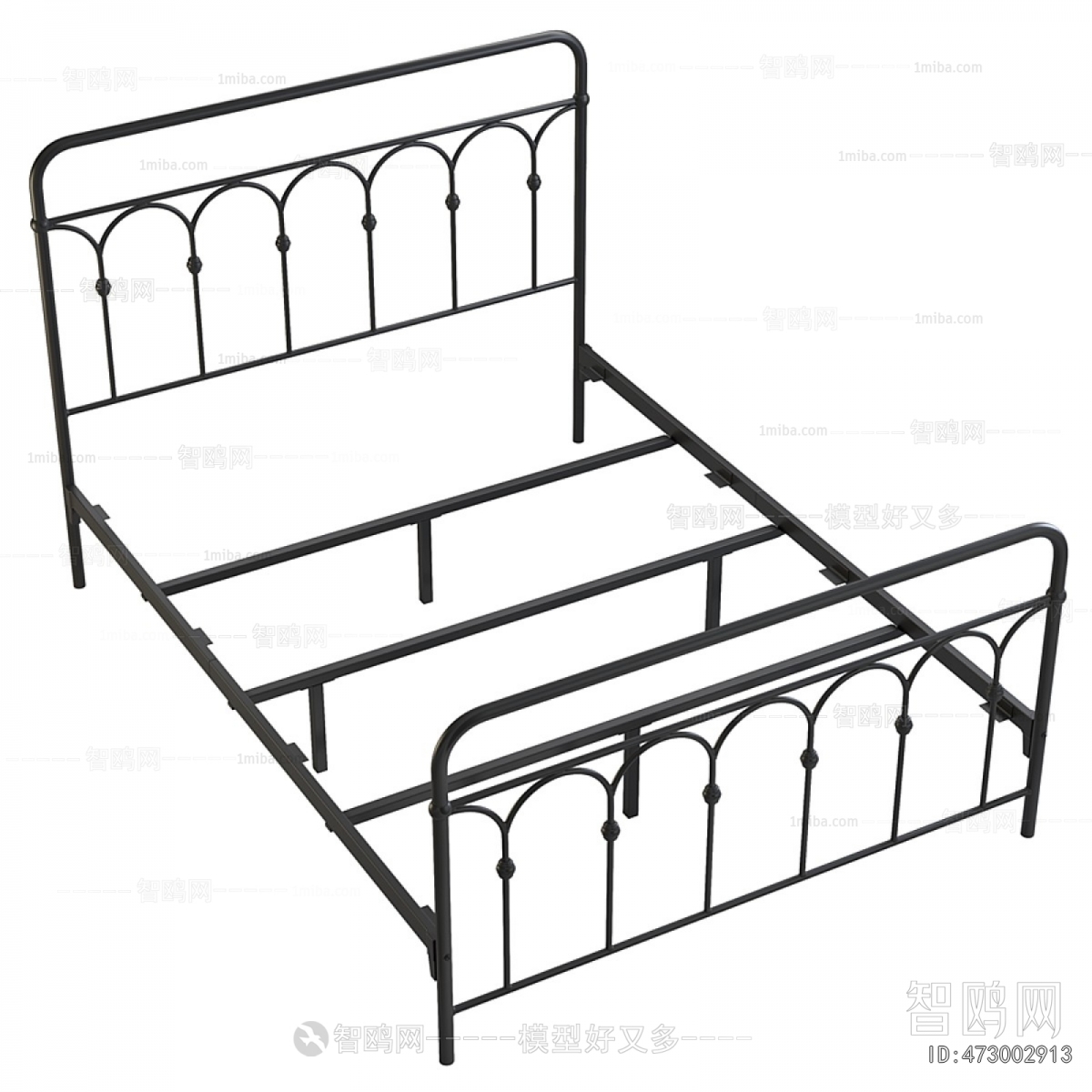 French Style Double Bed