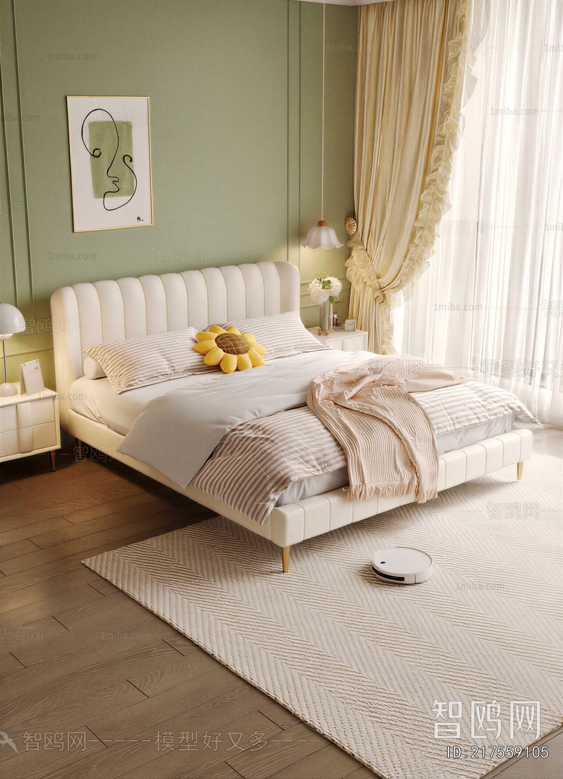 Modern Double Bed