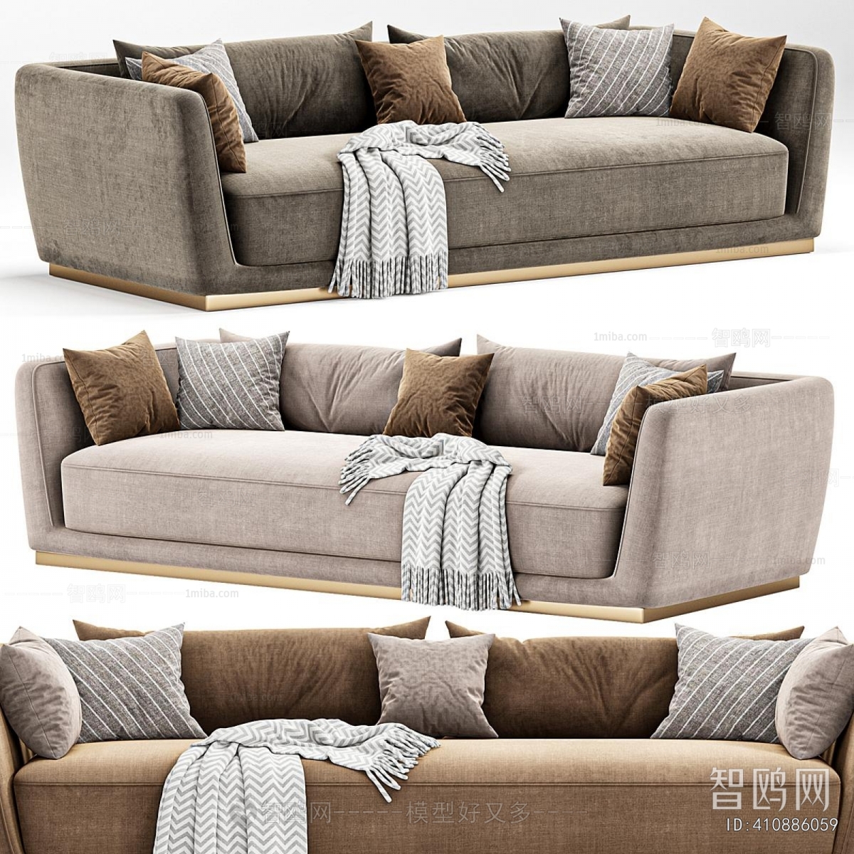 Modern Multi Person Sofa
