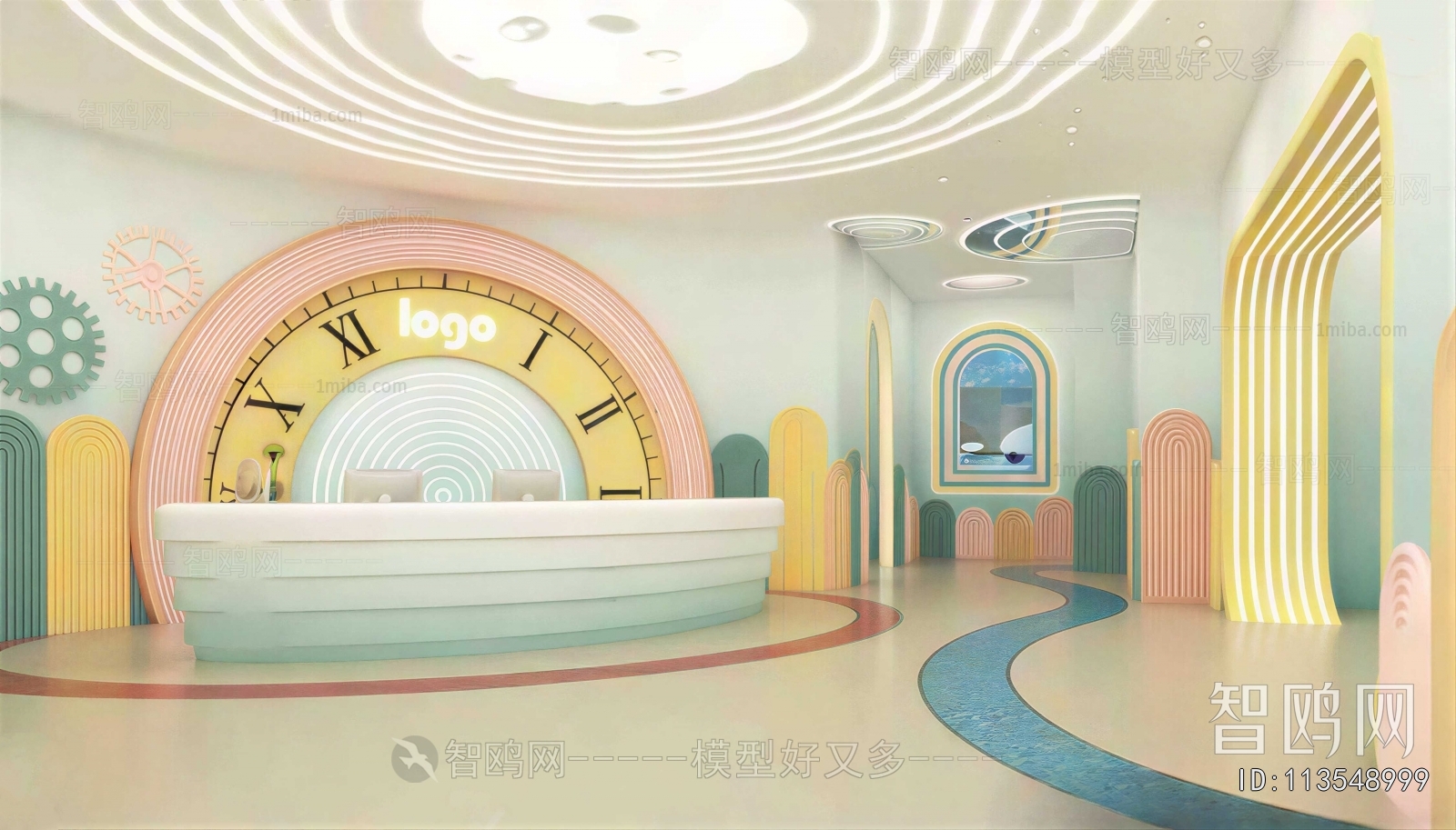 Modern Kindergarten Hall