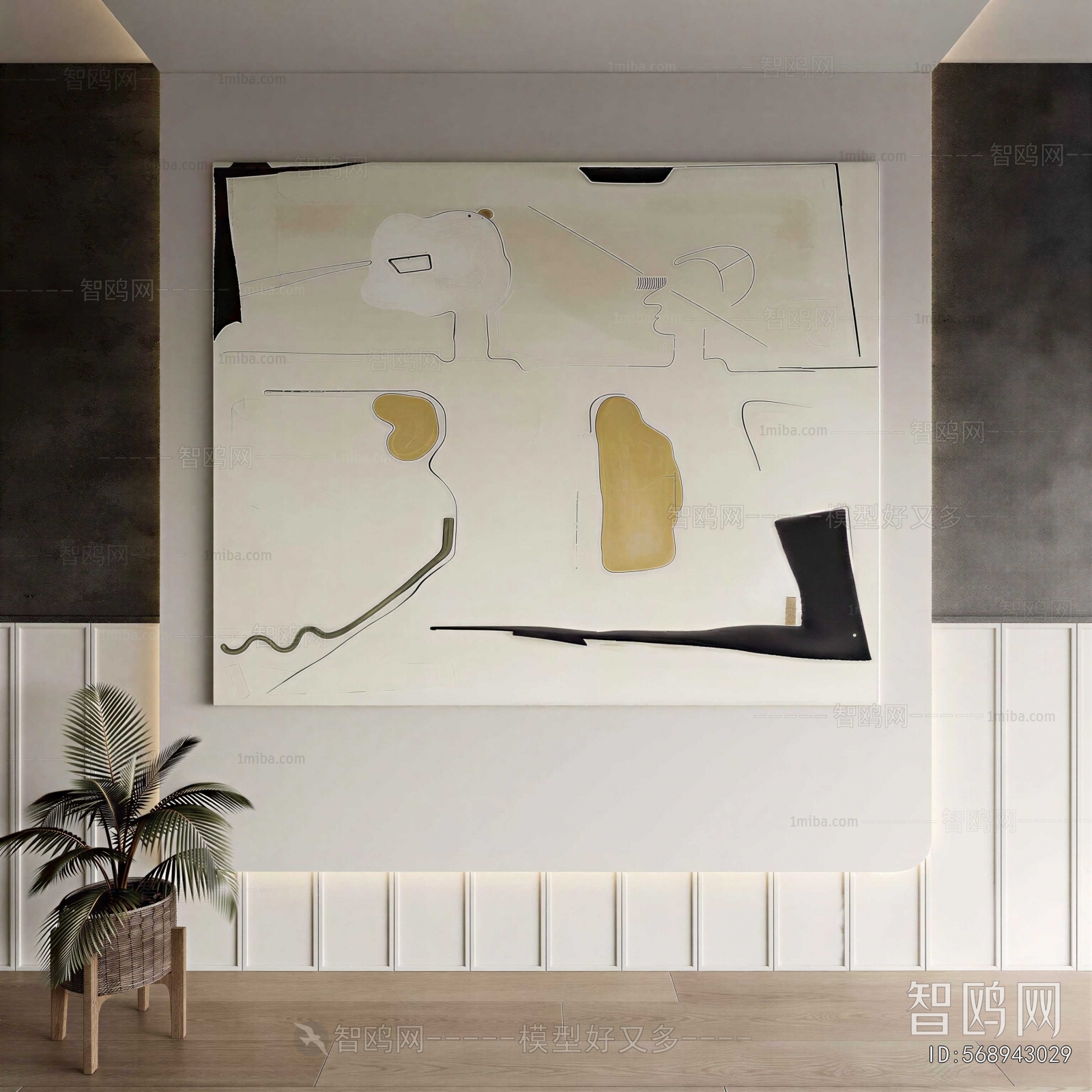 Wabi-sabi Style Painting