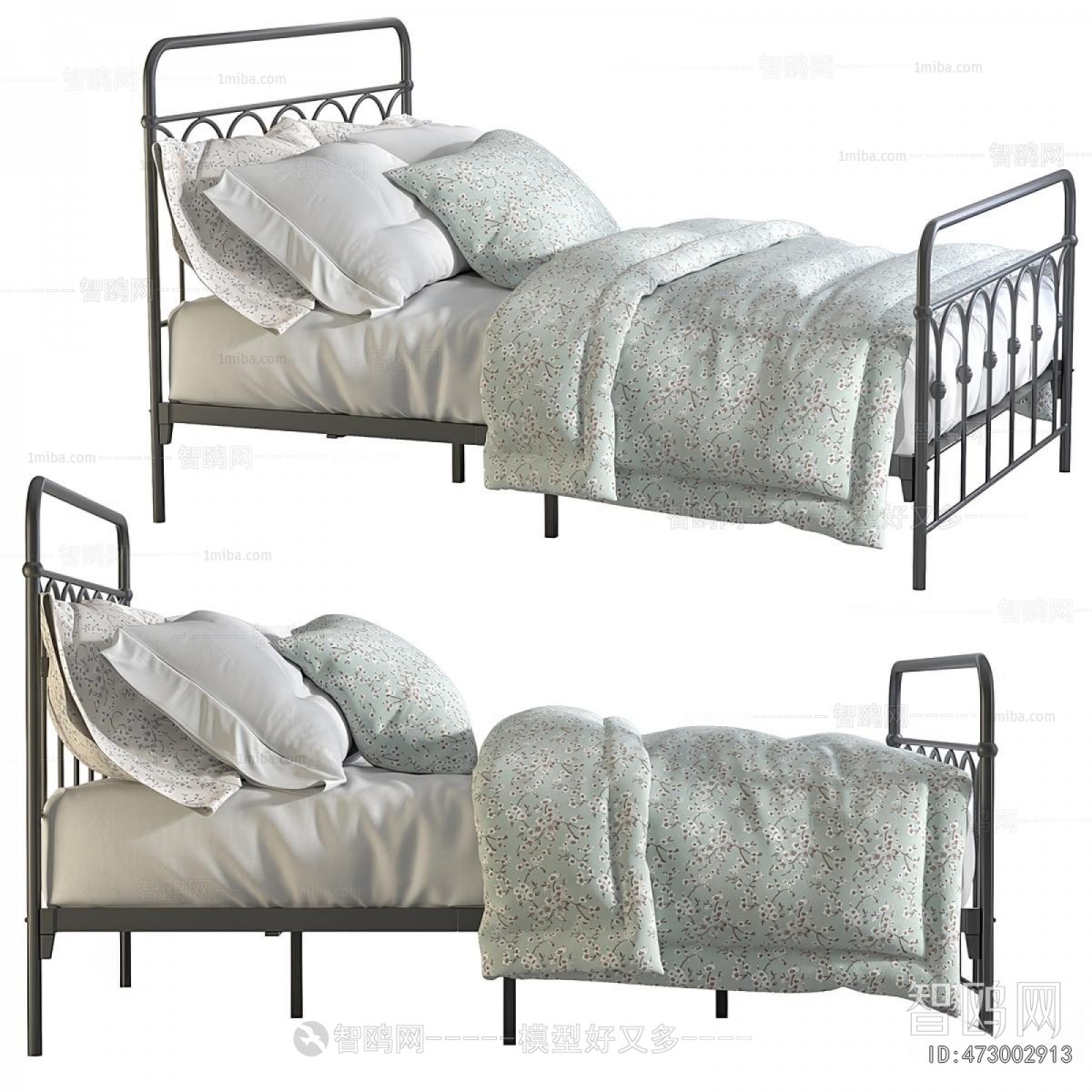 French Style Double Bed