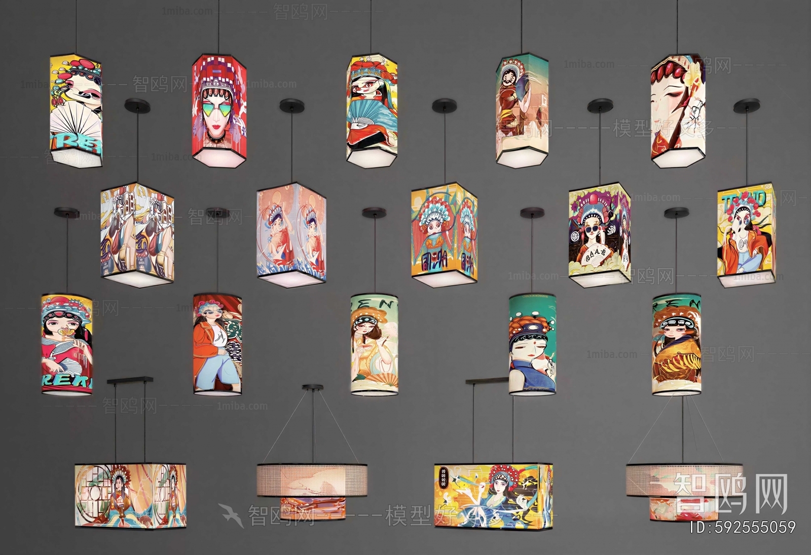 New Chinese Style Droplight