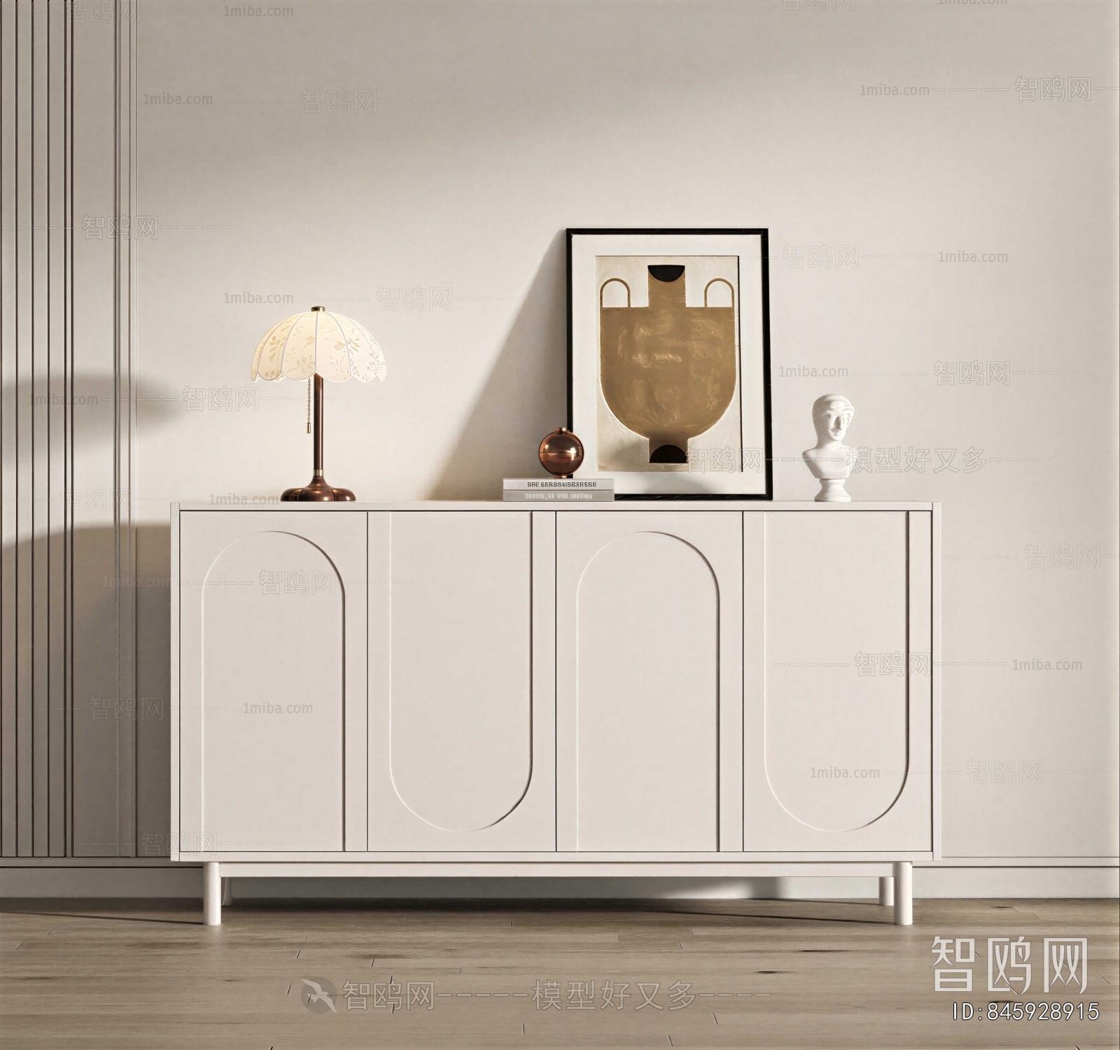 French Style Entrance Cabinet