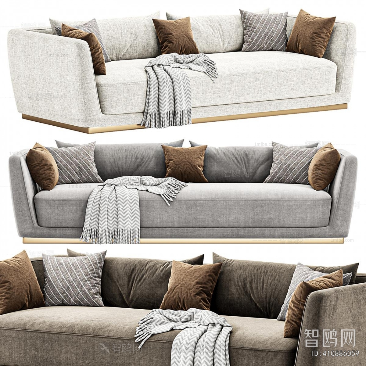 Modern Multi Person Sofa