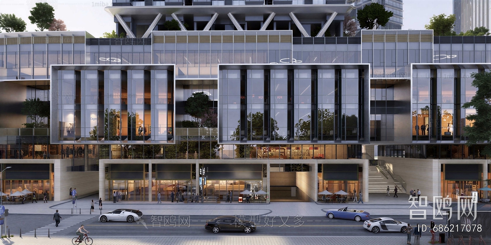 Modern Commercial Street