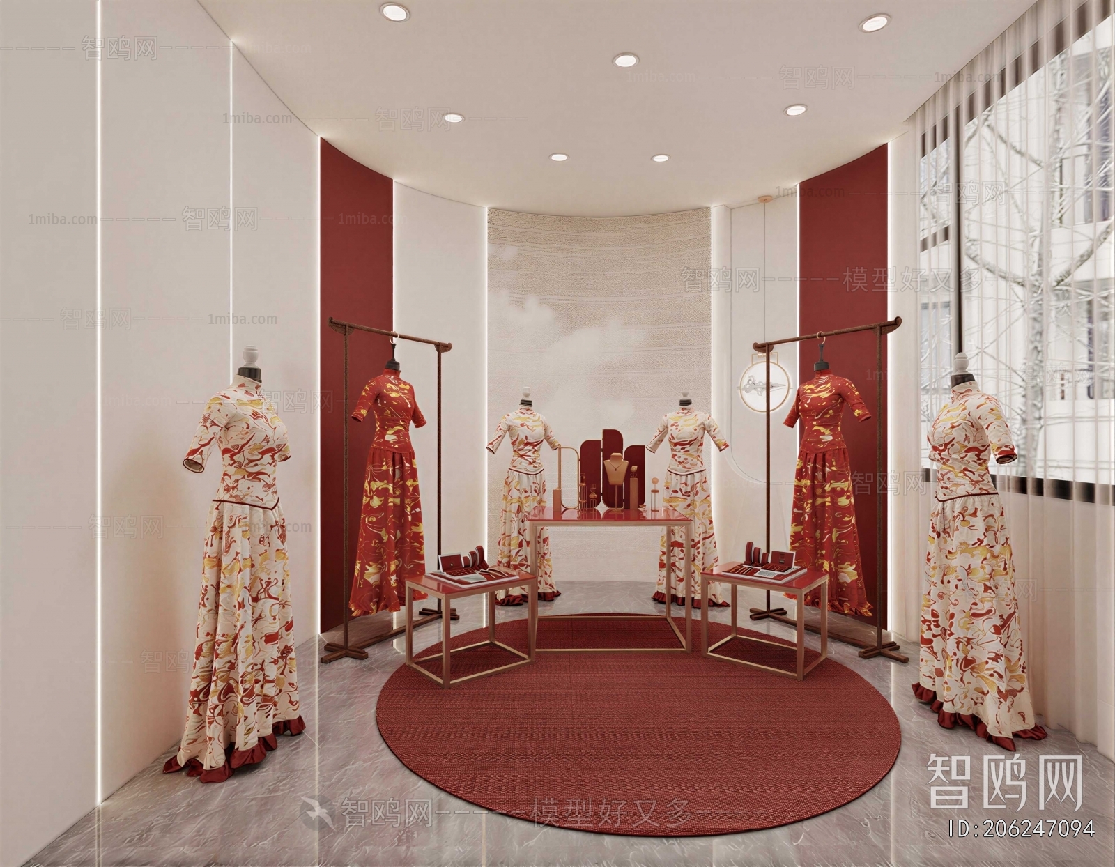 New Chinese Style Exhibition Hall