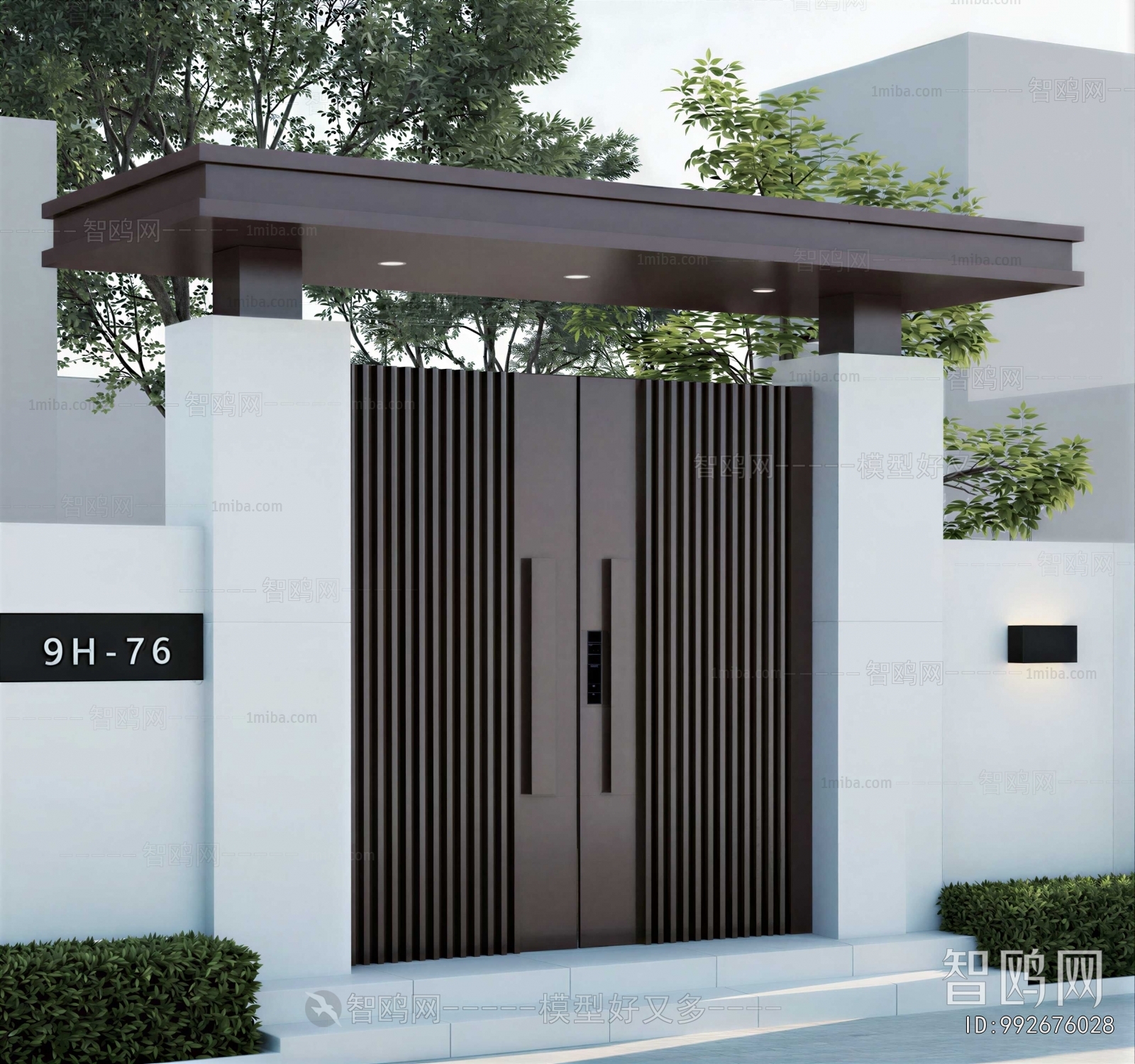 New Chinese Style Facade Element