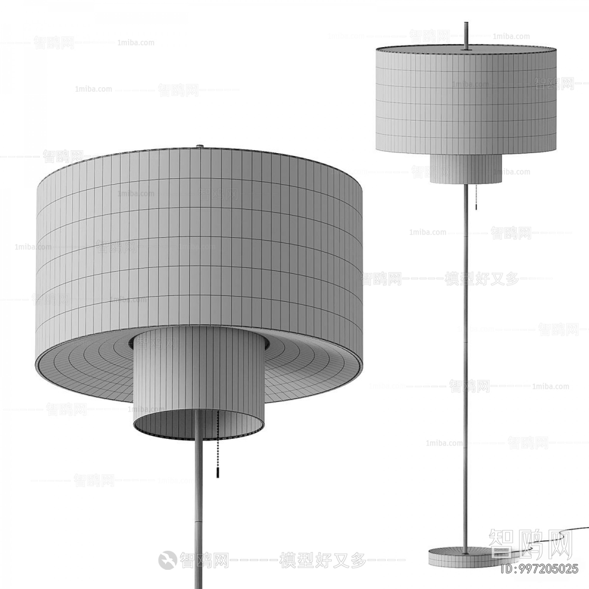 Wabi-sabi Style Floor Lamp