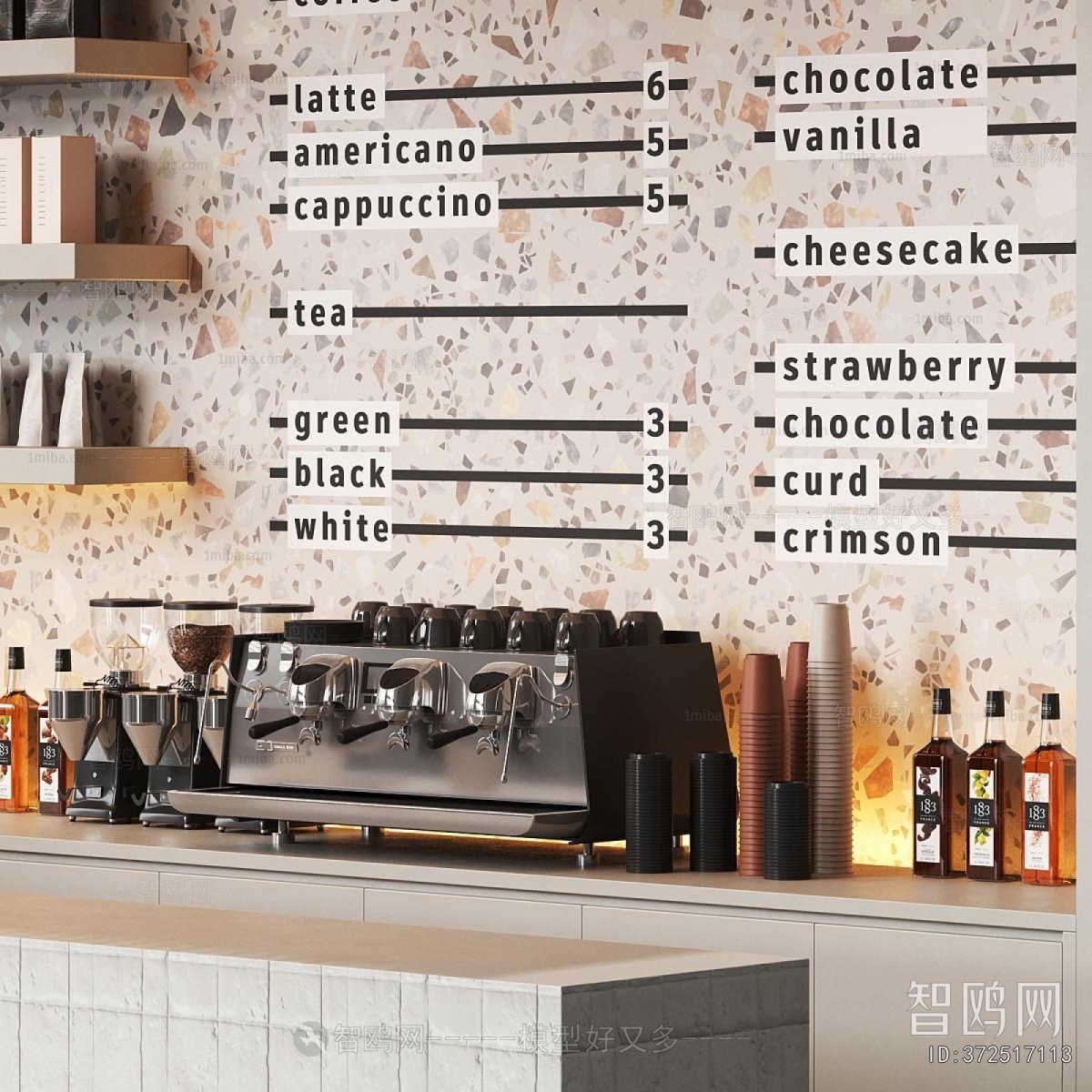 Modern Counter Bar