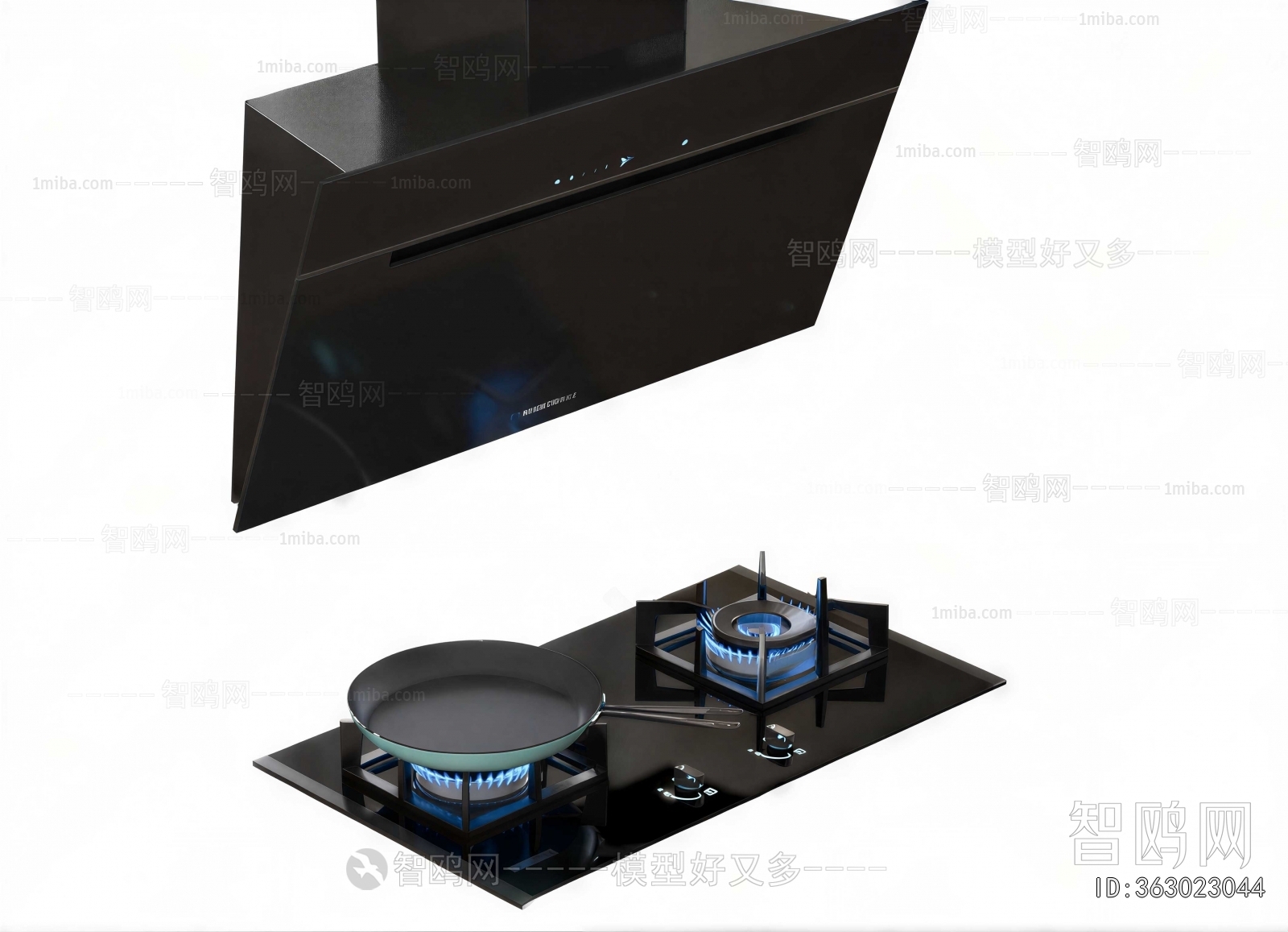 Modern Kitchen Electric Gas Range