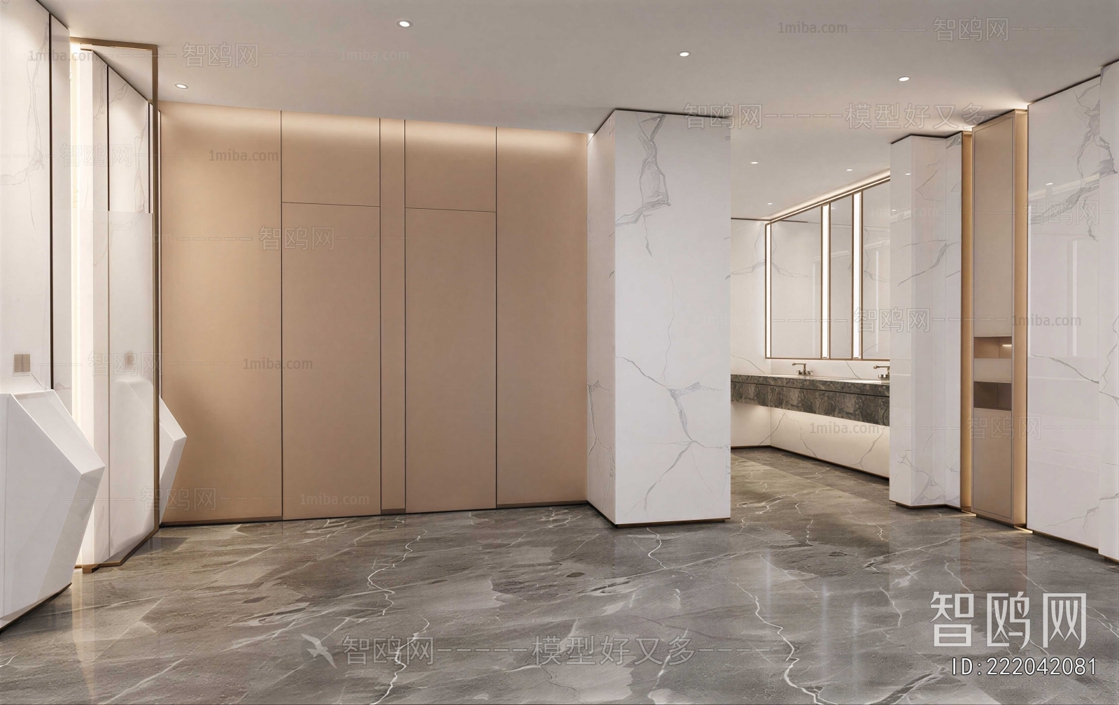 Modern Public Toilet